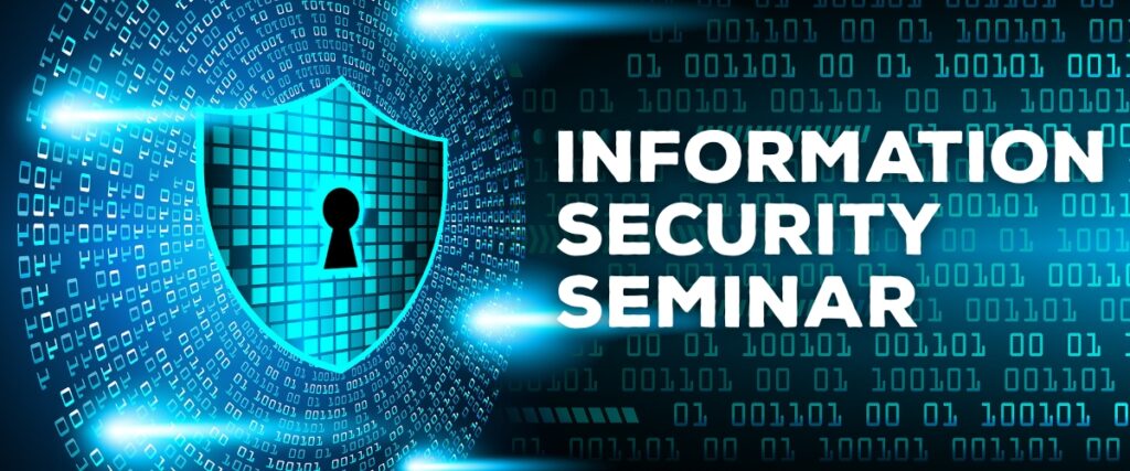 Information Security Seminar Website Header